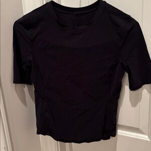 lululemon athletica Black Short Sleeve Tee